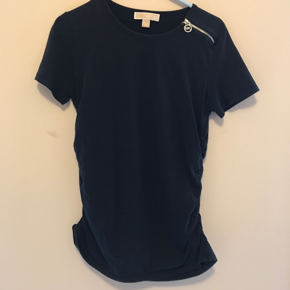 Michael Kors touches black top